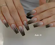 【ジェルオフ無料】 チップ長さし［10本］カラ-グラデーション✨💕