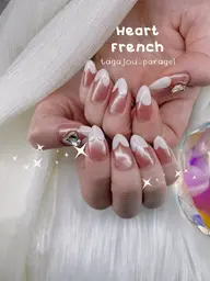 🩷オフなし🩷フレンチネイル✨️ベースありフレンチネイル✨️