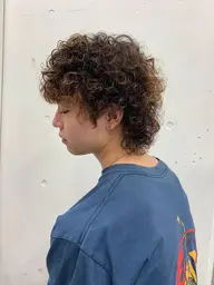 🐬メンズカット+パーマ+3stepトリートメント🐬1月25日19時空きあり◎