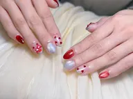 ⭐初回ソフトジェルオフ無料⭐ 🍐ハンド⭐️持ち込みデザイン⭐️アート6️⃣本