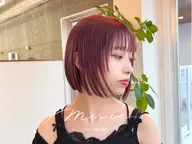 ボブカット+バックスタイル撮影