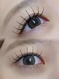 ✭*.minimo限定メニュー✭*.LEDマツエクモデル フラットラッシュ100本+アイシャンプー+束感仕上げ✭*.+゚