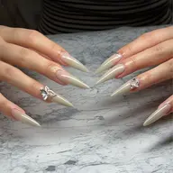 長さ出し10本（チップ）➕ラメorワンカラー