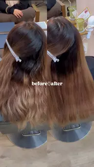 【リピーター様限定価格!!】艶髪ストレート＋カット＋ケアトリートメント🥣ꕀ´ˎ˗