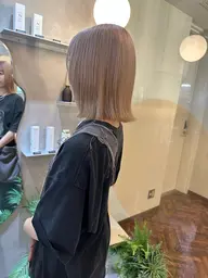 🩶ダメージレスWカラー🩶ケアブリーチダブルカラー（ブリーチ+フルカラー）