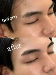 メンズ美眉スタイリング👀✨🌈