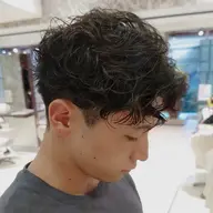 メンズカット+パーマ
