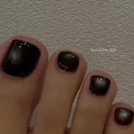 【オフなし】フットワンカラー❤︎（自爪の方のみ/マニキュアもご自身でオフ）（マグネット/フラッシュ約200色❤️‍🔥）