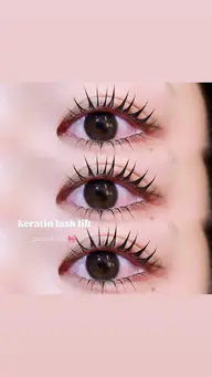 【ミニモ限定🤍】パリジェンヌラッシュリフト上下美容液treatment付き