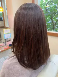 🌿白髪抑制コース🌿カット+上質カラー+プチスパ