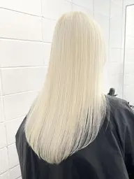 【クオリティ◎】ハイブリーチ[ブリーチ2回]+ケアカラー           24900～