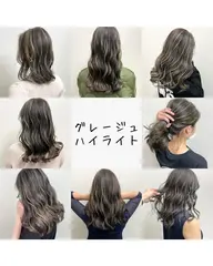 カット＋ケアブリーチ＋ハーブカラー＋トリートメント