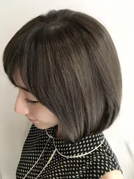 前髪カット+髪質髪質トリートメント✨