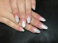 🔷ラメグラデーションスカルプ🔷（ジェルコート込み）他店オフ込み¥9020