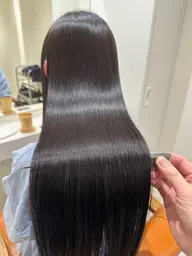 ダメージレスカラー+髪質改善トリートメント