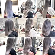 ☆エアタッチバレイヤージュ☆〔2ブリーチ＋高級薬剤カラー＋トリートメント〕※ケアブリーチ使用