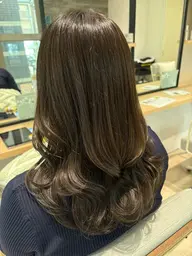 🪄🫧【人気No1】カット+透明感カラー＋バイカルテ5stepトリートメント¥ 15000