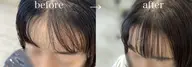【前髪の割れ・クセが気になる方に】🎈火曜日限定🎈前髪クロスパーマ＋トリートメント
