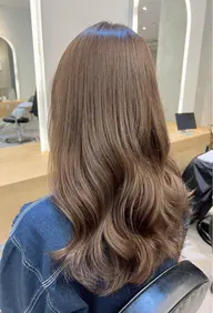 🌿ブリーチなしWカラー&超音波3stepトリートメント&前髪cut🌿