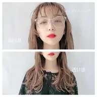 🎀2回目以降のお客様🎀艶カラー＋ダヴィネス2stepトリートメント＋前髪カットサービス♥️(白髪染め対応可能)