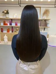 似合わせカット+髪質改善ストレート🐰