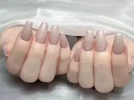 チップ長さだし+ワンカラー/ラメグラ【初回ソフトジェルオフ無料】