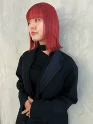 イルミナカラー/アディクシーカラー＋2stepトリートメント　　　　　　　暖色◎寒色◎