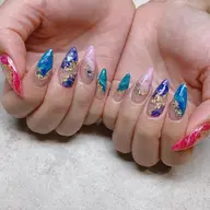 🌷(自店オフ込み)🌷 ジェルネイル 🌿アートLコース