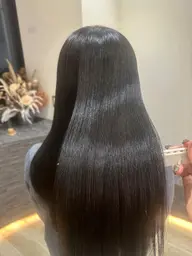 縮毛矯正 + 4step treatment🩵🩵