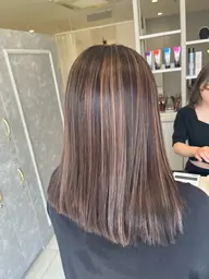 ハイライト（表面）＋オーガニックカラー