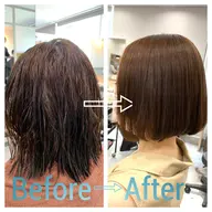 3月限定🌸【お手入れラクラク♬】カット✖️TOKIO クオライン 縮毛矯正✖️うる艶トリートメント🌟