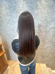 【手強い湿気対策🌧】ふんわりストレートパーマ×カット