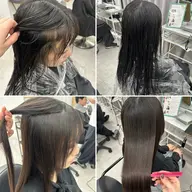 《ミニモ限定🫧》前髪or耳前顔まわり縮毛矯正➕似合わせカット➕高保湿トリートメント✨✨