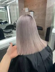 【人気No.1💞】ダブルカラー(bleach＋color)＋systemトリートメント