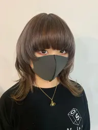 ウルフ  カット　今だけnewクーポン　レイヤーカットも可