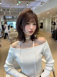 «期間限定‎🤍»ミディアムカット＋2step保湿トリートメント＋マッサージ🪄︎︎◝✩