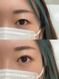 【新規】人気No.1✨上まつげパーマ＋アイブロウWax