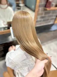 《U23》♡🌙今だけ限定🌙♡艶髪ハイトーン🪄ケアブリーチ使用【ケアブリーチ➕カラー➕スチームトリートメント】