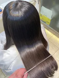 🟥リニューアル💖毛髪細胞復元トリートメント&超音波ケアプロ超浸透&カラーカット&クレンジングシャンプー✨