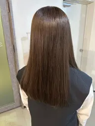 【当日予約OK】カット+前髪縮毛矯正＋トリートメント