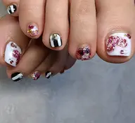 フット オフあり  お持ち込みデザインOK アートし放題