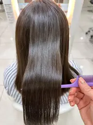 🌸縮毛矯正（リタッチ）🌸※根元3~4cmまで※＋N.髪質改善トリートメント