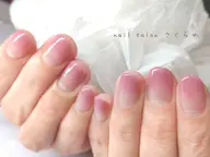 シンプルが1番❤ちゅるんカラーグラデーション❤【オフなし/パラジェル使用】