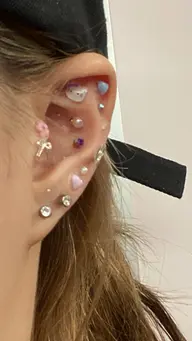 耳つぼジュエリー8粒