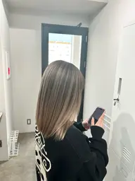 🎀ミニモ限定🎀カット+ハイライト+カラー+スプリナージュトリートメント¥19,900→17,400