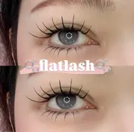 ⭐️フラットラッシュ120~140本まで(オフ無料+コーティング仕上げ無料♪)