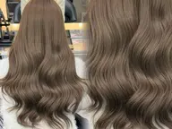 《🎀U24限定🎀》『明るくしたい方におすすめ💡』ブリーチなしWカラー+カット+超浸透超音波トリートメント🫧