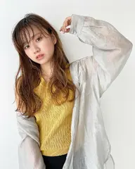 透明感カラー+ヘッドスパ30分