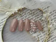 お写真モニター募集💅高濃度美容セラムで保湿仕上げ✨ワンカラー+1本アート