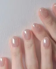 HAND|大流行*ヘイリーネイル(ミラー&ラメ)|オフあり補強あり